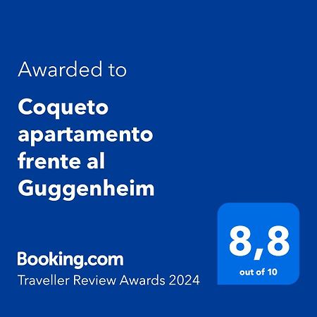 Coqueto Apartamento Frente Al Guggenheim บิลเบา ภายนอก รูปภาพ